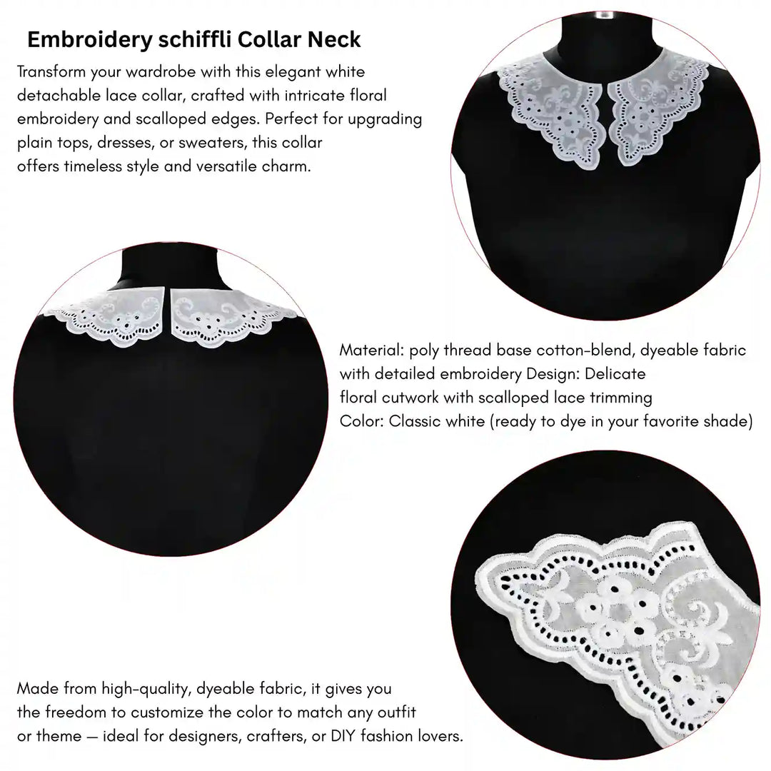 Broderie Anglaise Collar