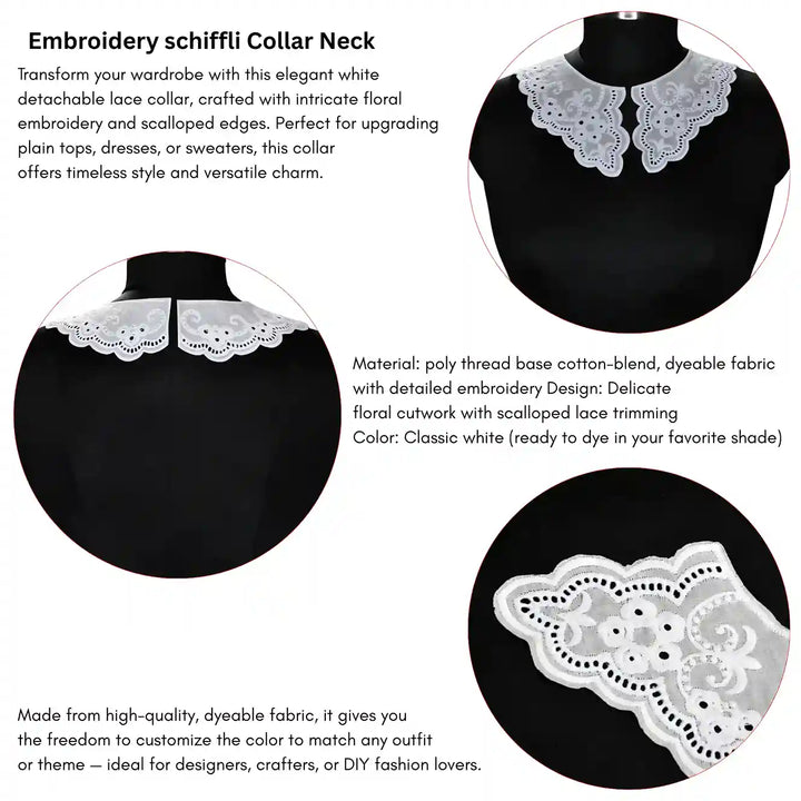 Broderie Anglaise Collar