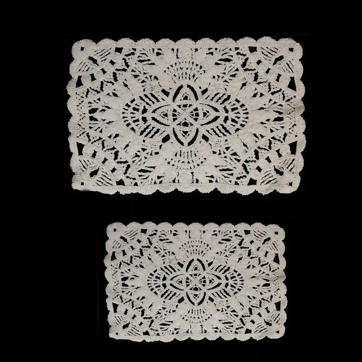 Rectangular Doily Appliqu Patch