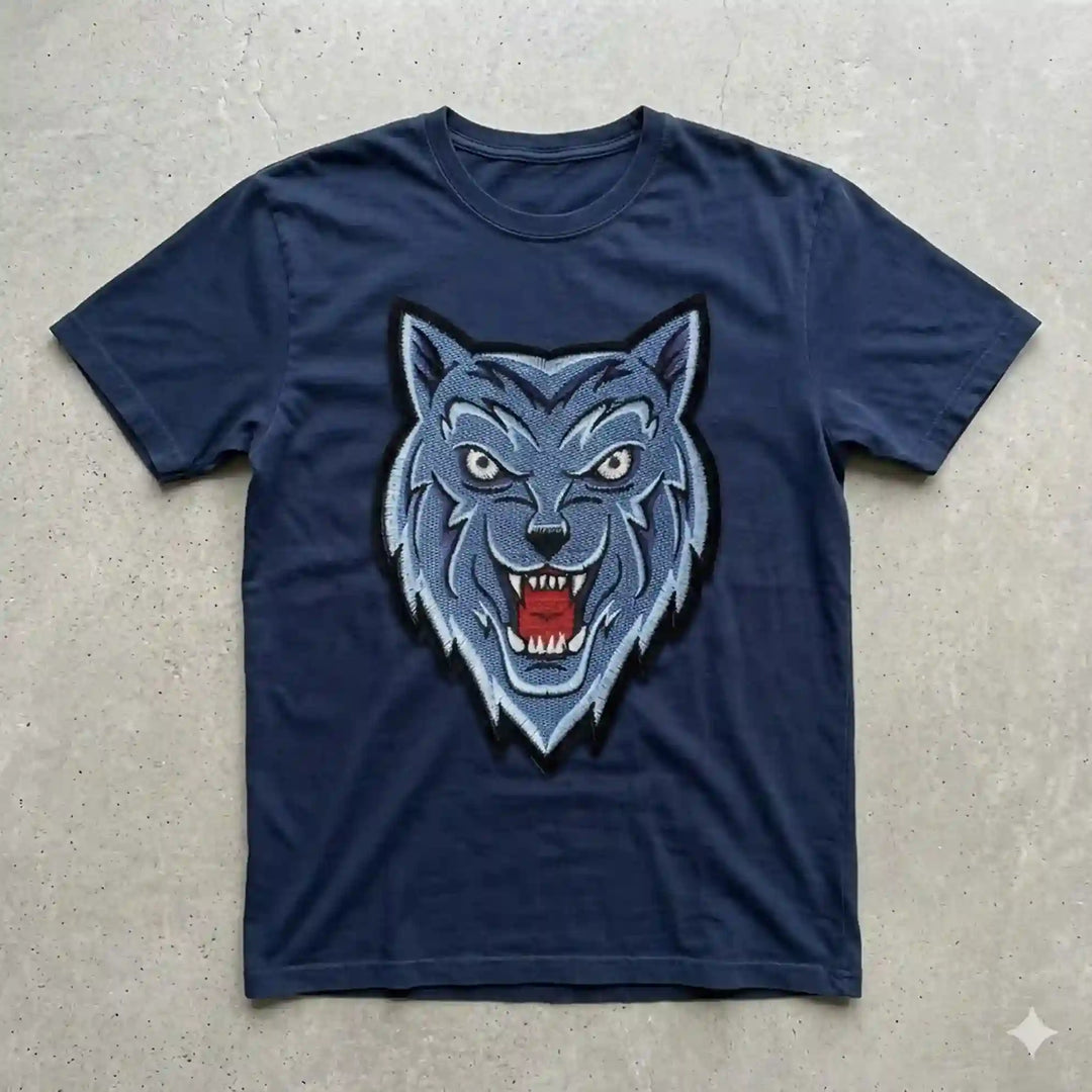 Roaring Alpha Wolf Patch