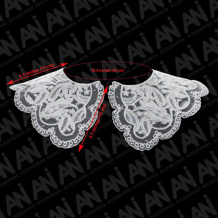Floral Pattern Neck Collar