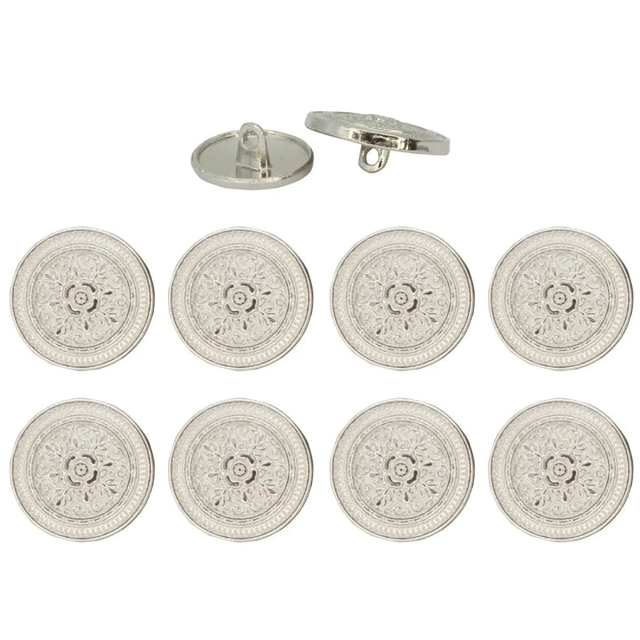 Elegant Design Metal Buttons | 18mm (28L) & 21mm (34L)