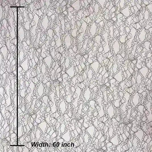 Pink French Leavers Lace Style fabric | 60 inches