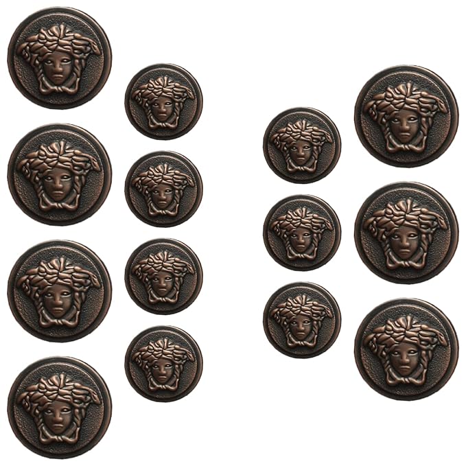 Medusa Metal Shank Buttons