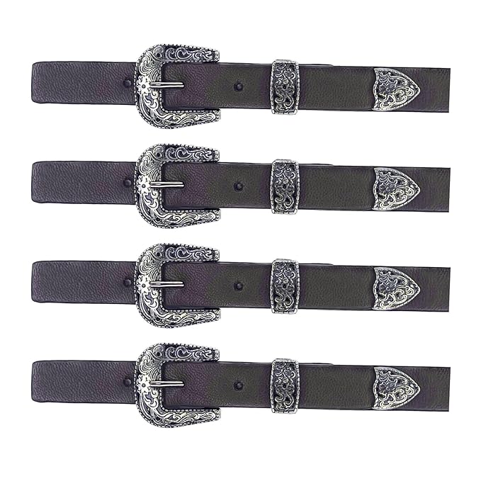 Different Designs Sew on Leather Buckles PU Leather Clip Buckle