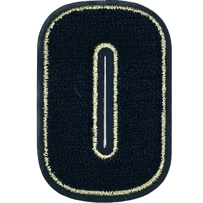 Letter C Hot fix Or Sew Patch
