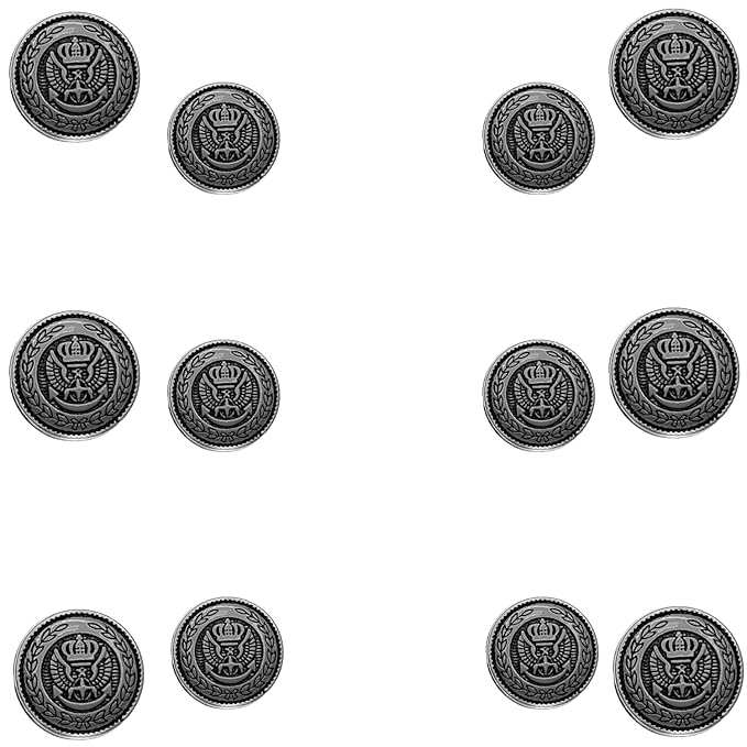 Maritime Majesty Metal Buttons