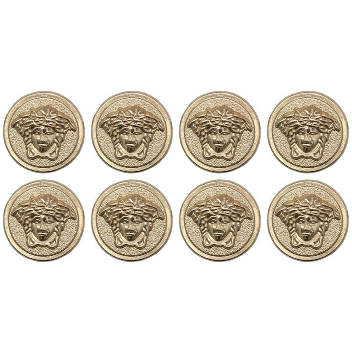 Medusa Metal Shank Buttons
