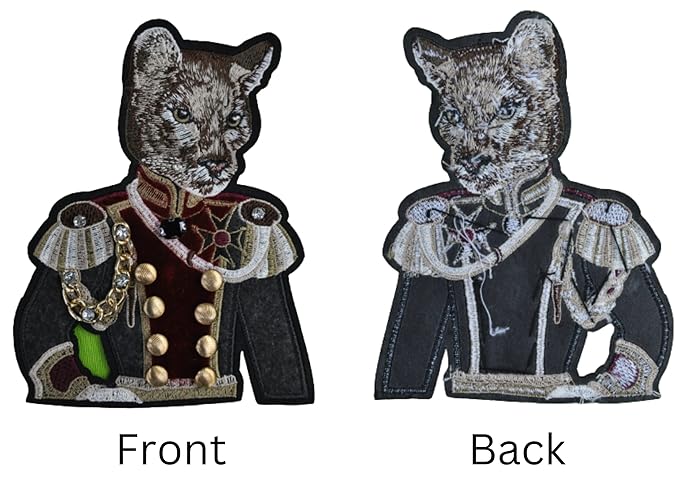 Feline Officer Sew Patch