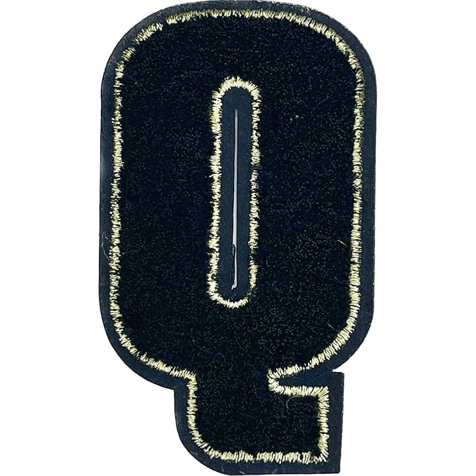Letter C Hot fix Or Sew Patch