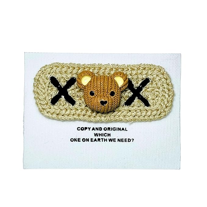 Teddy Crochet Patch – Ani Accessories
