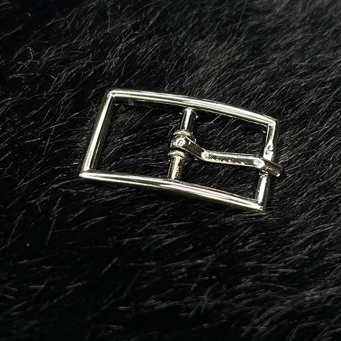 Single Prong Metal Buckle Two Piece