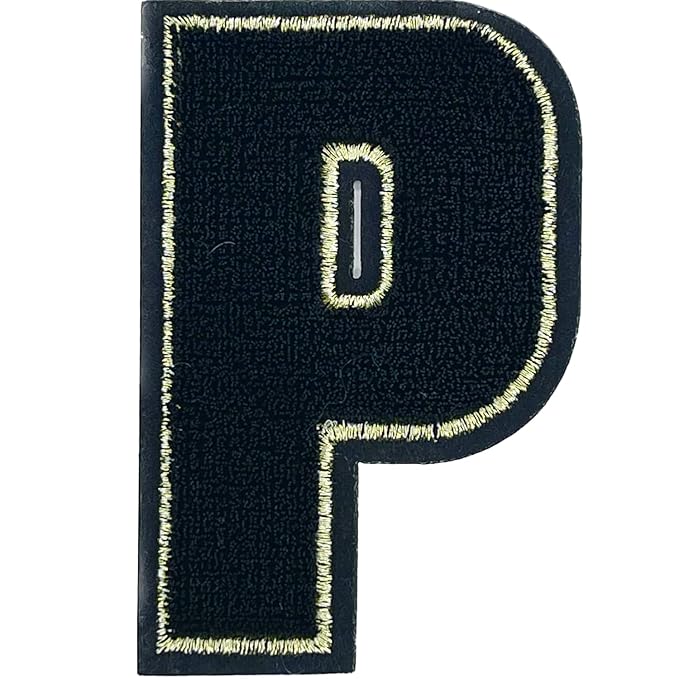 Letter C Hot fix Or Sew Patch