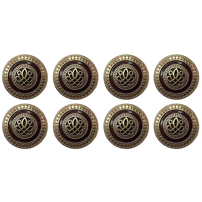 Luxe Insignia Metal Button