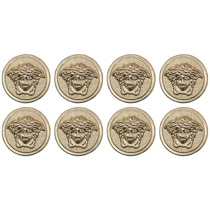 Medusa Metal Shank Buttons