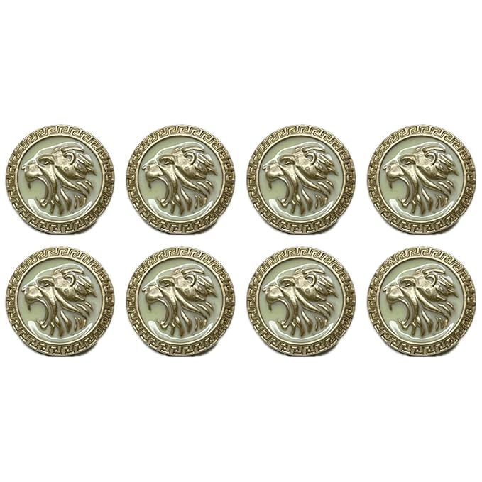 Royal Roars Lion Abs Shank Buttons