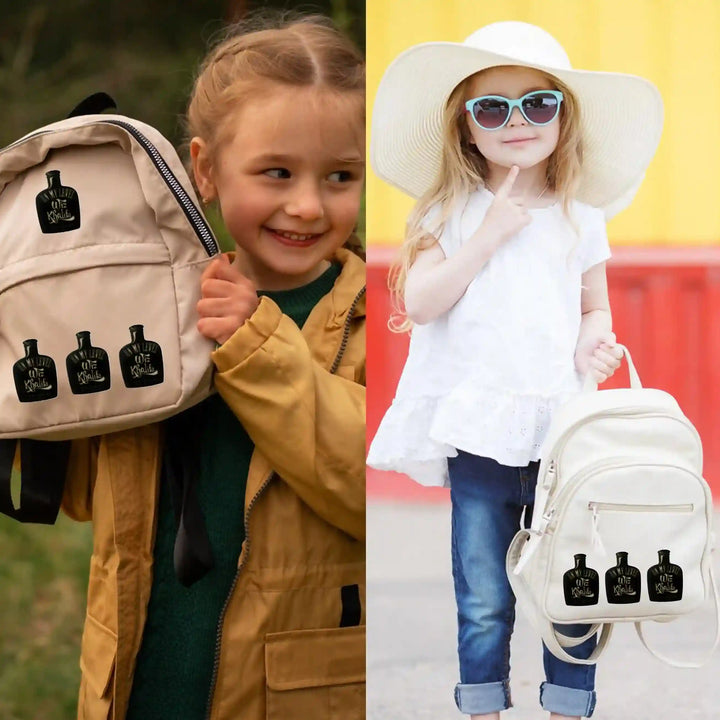 Bottle Style Acrylic Safety Pins