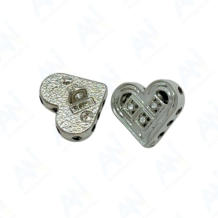 Decorative Heart Button for Crafts | 18mm(28L) & 23mm(36L)