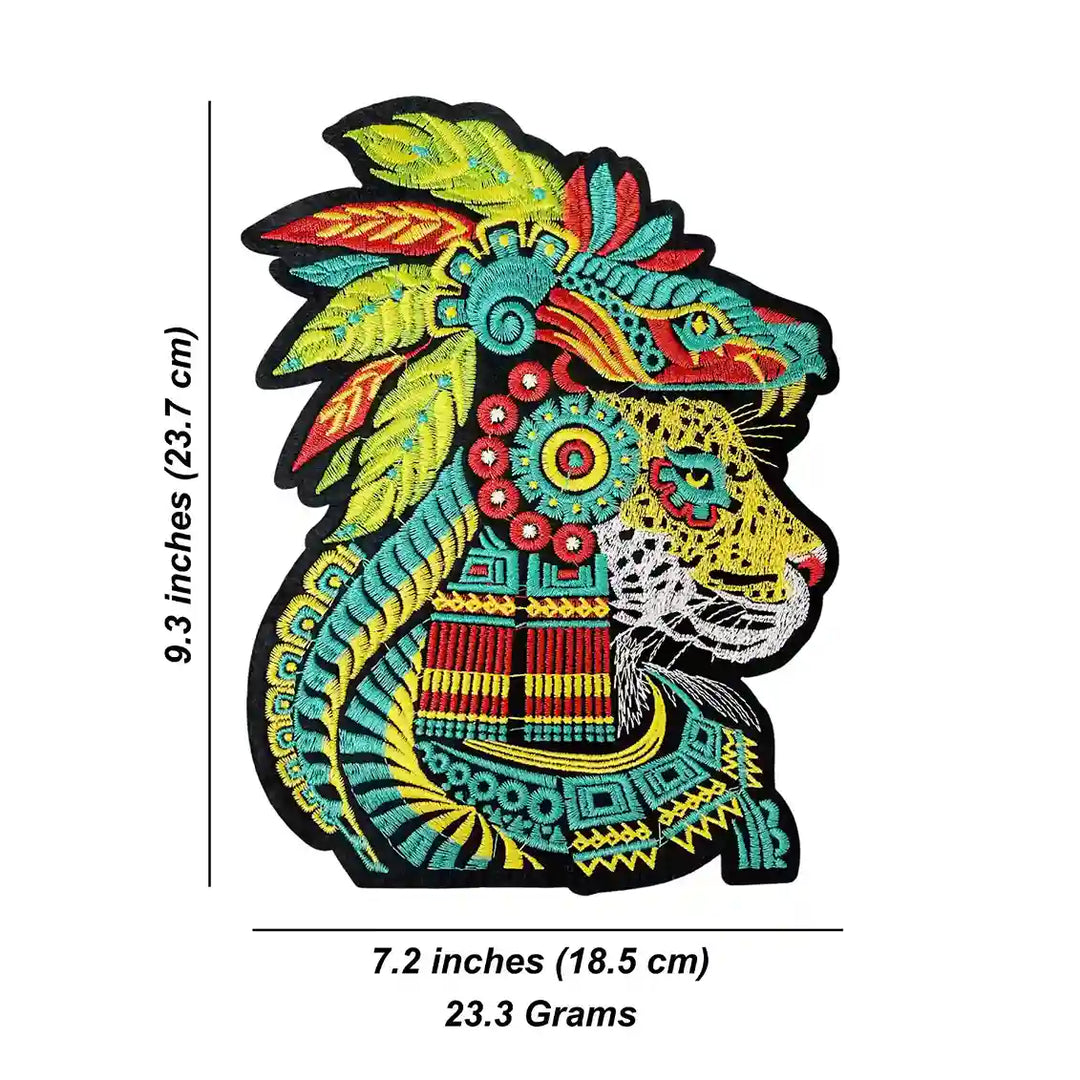 African Inspired Lion Patch