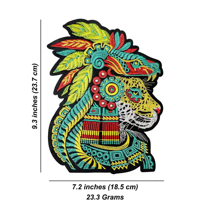 African Inspired Lion Patch