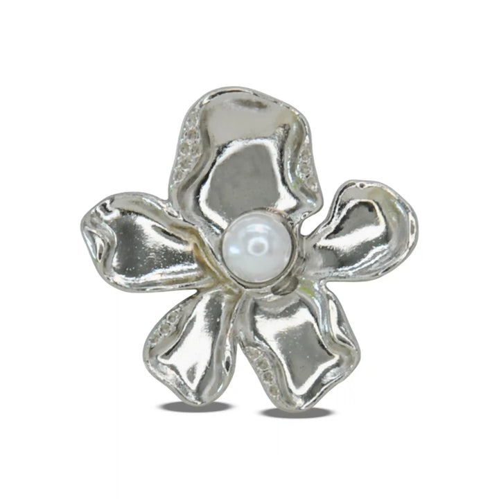 Floral Pearl Buttons