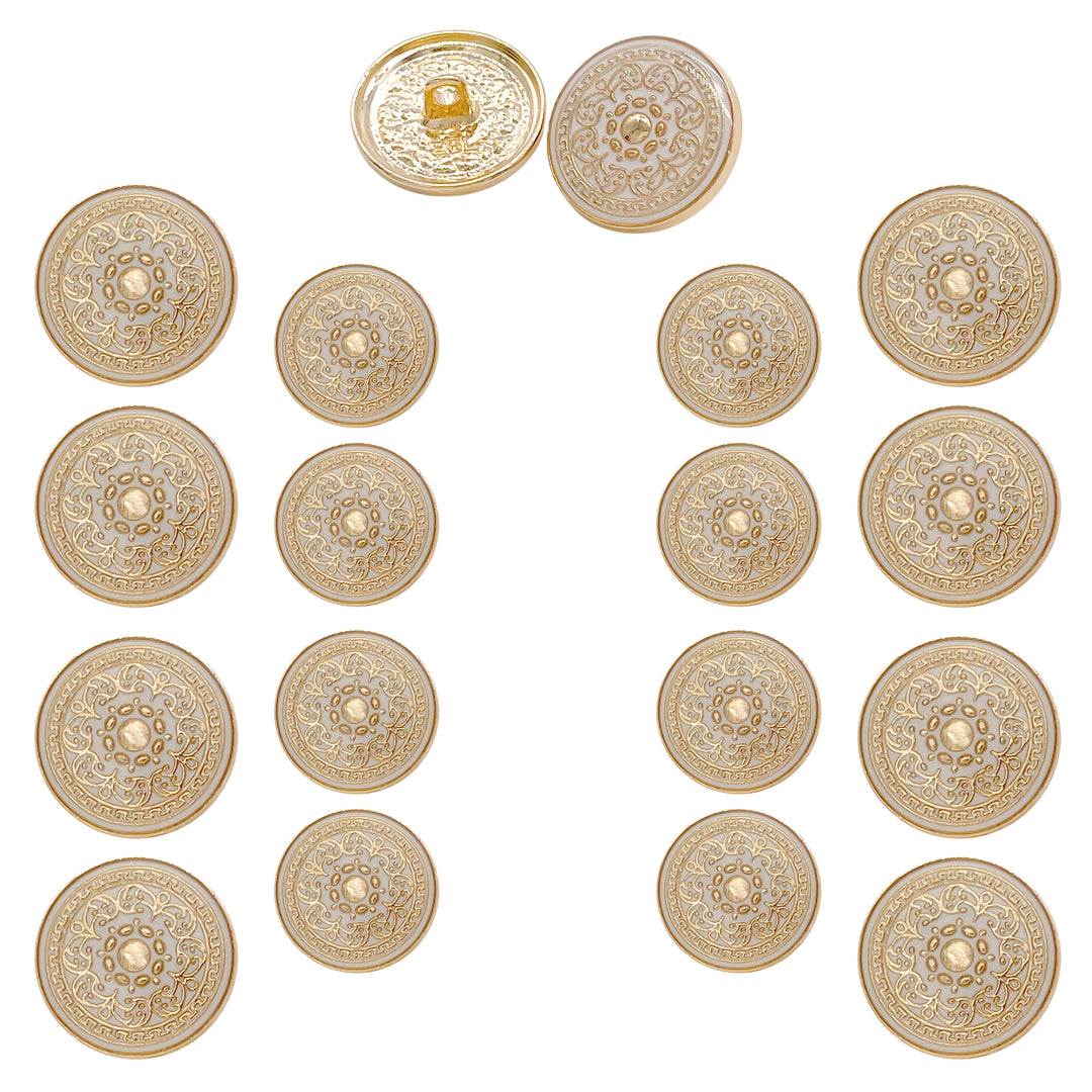 Royal Elegance Metal Buttons