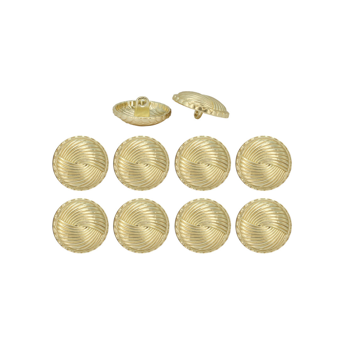 Swirled Gold Buttons