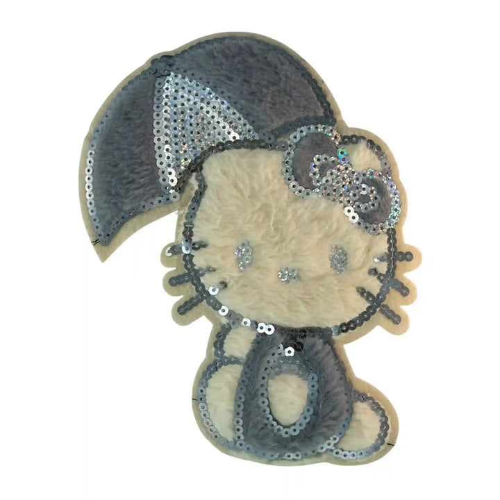 Fuzzy Hello Kitty Sequin Patch