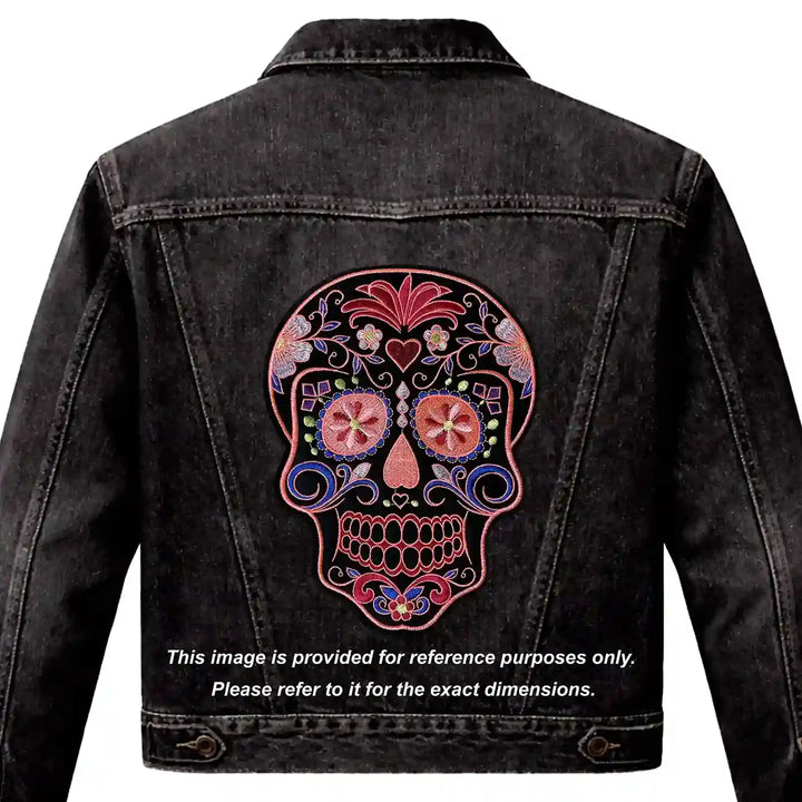 Dia de los Muertos Art Skull Hot-Fix Patch
