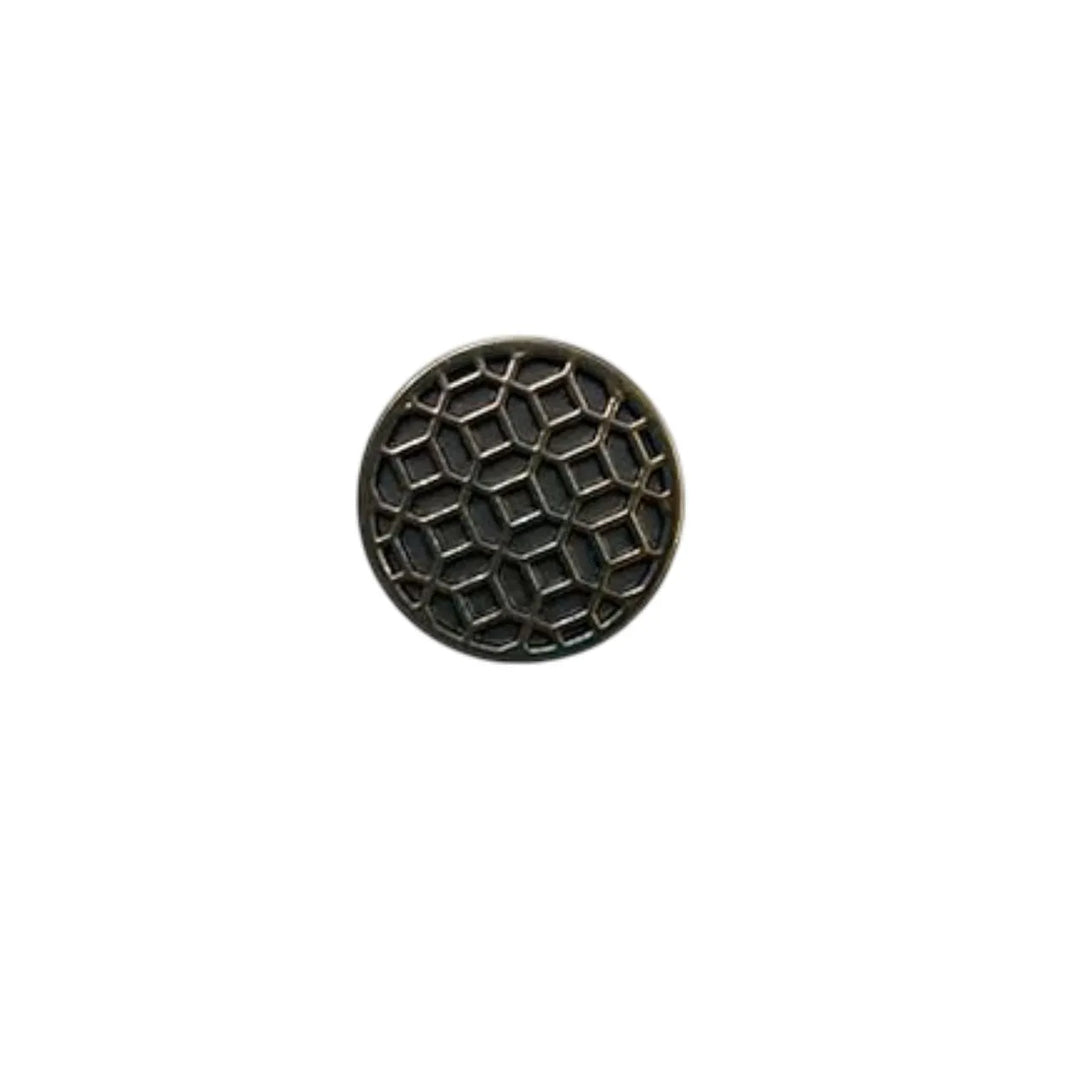 Honeycomb Pattern Buttons