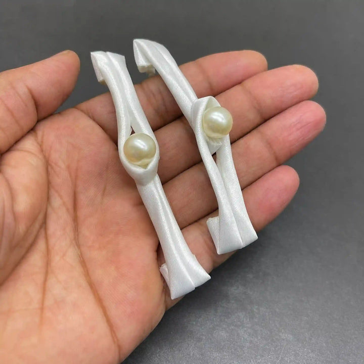 Pearl Frog Buttons