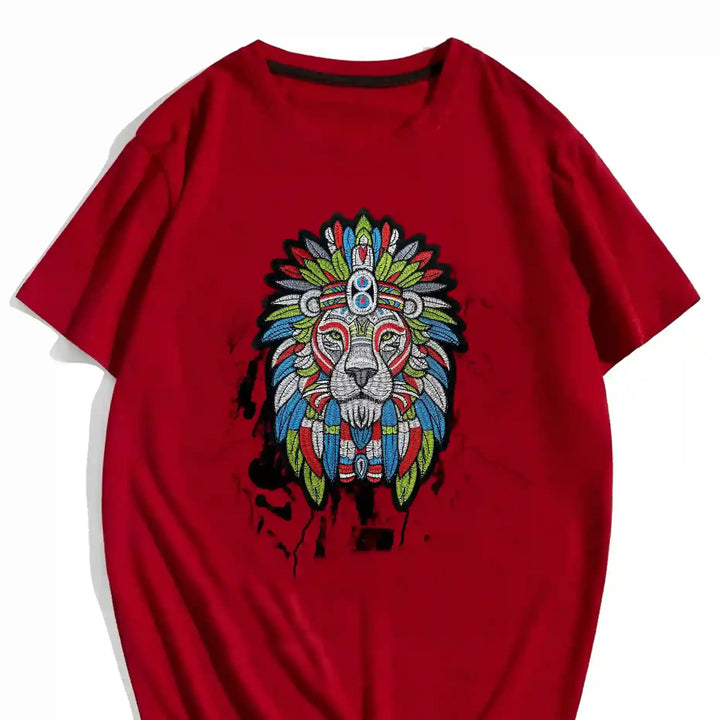 Tribal Inspire African Lion Patch