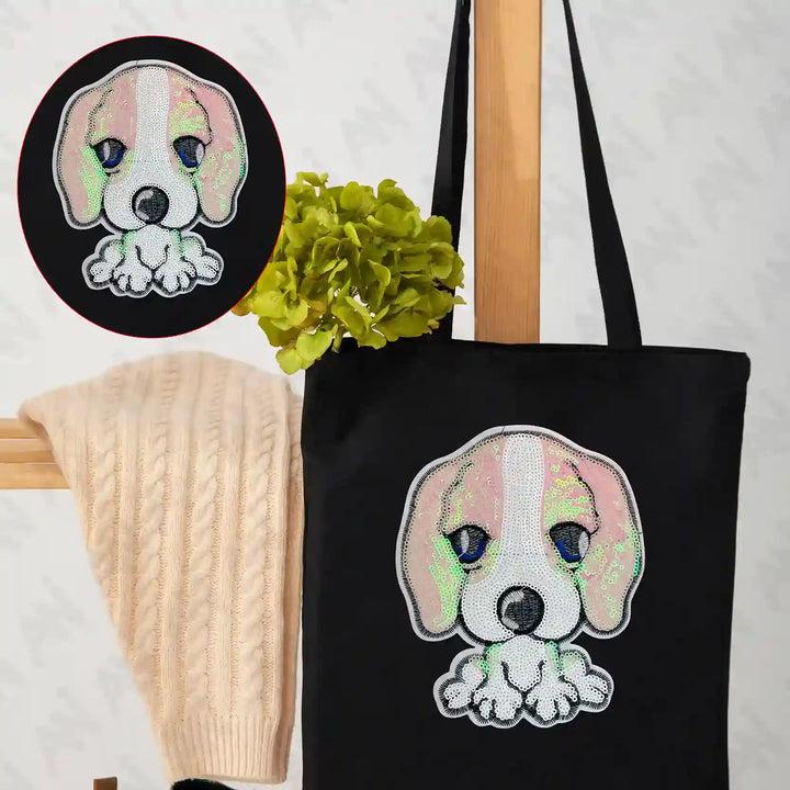 Sequins Dog Patch