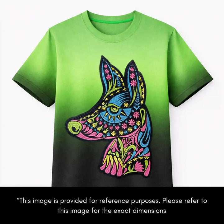 Multicolor Fox Patch