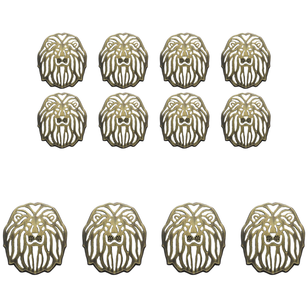 Mane Attraction Lion Buttons