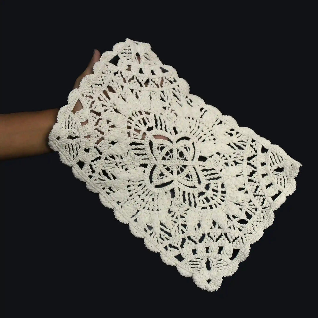 Rectangular Doily Appliqu Patch