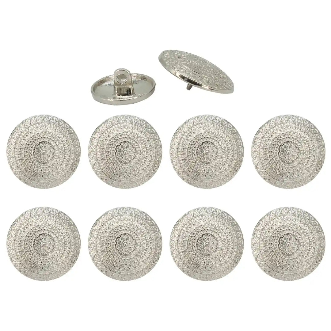 Classic Elegance Metal Buttons | 18mm (28L) & 23mm (36L)