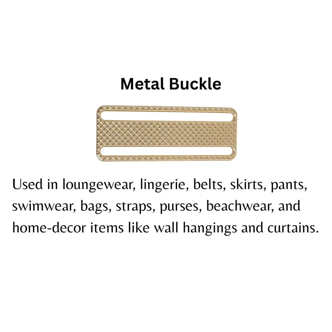 Quilted Texture Buckle