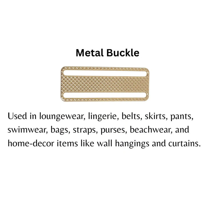 Quilted Texture Buckle