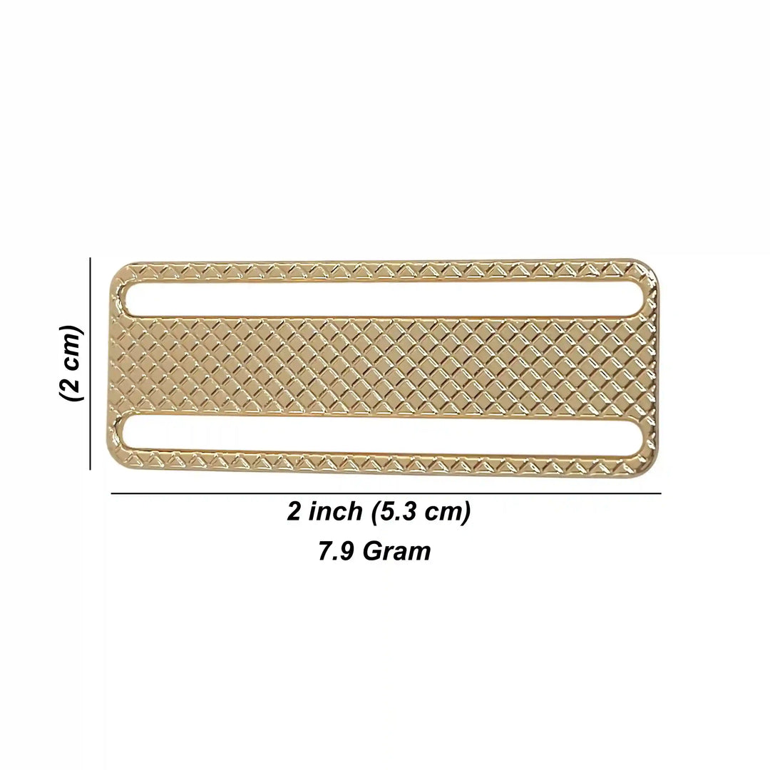 Quilted Texture Buckle