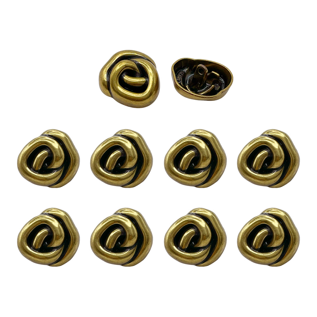 Floral Style Button for Clothing and Accessories