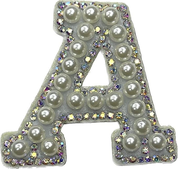 Letter A Hot fix Or Sew Patch