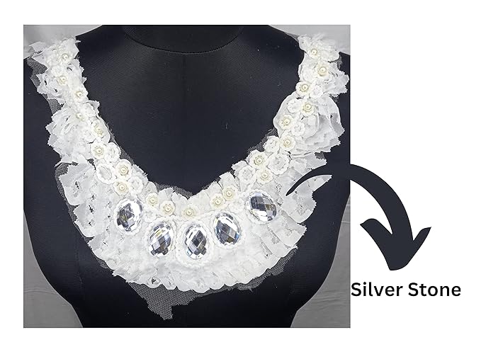 Floral Oval Diamond Luxury Neckline