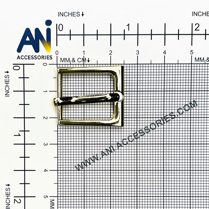 Single Prong Metal Buckle