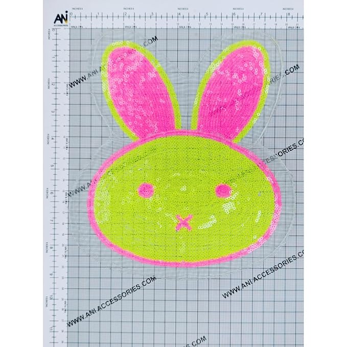 Rabbit Sequins Neo Touch Patch