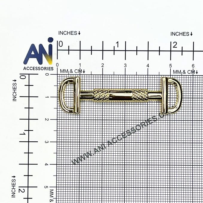 Polish Gold Design Buckle