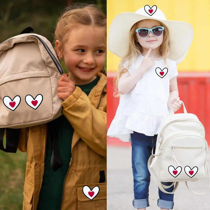 Acrylic Heart Brooch Pins