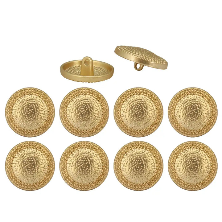 Stylish Textured Dome Buttons | 15mm(24L), 20mm(32L) & 23mm(36L)