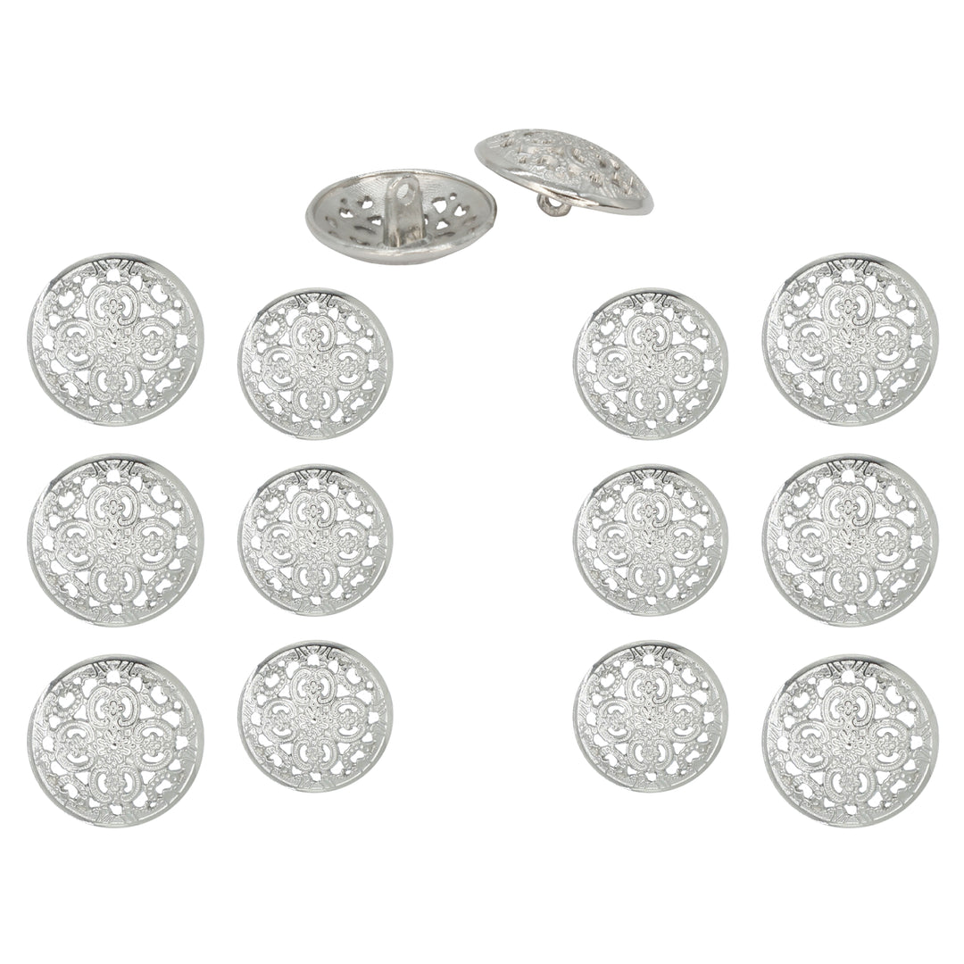 Cutwork Metal Button