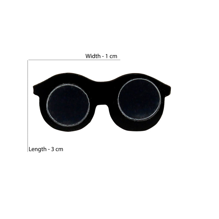 Round Sunglasses Brooch